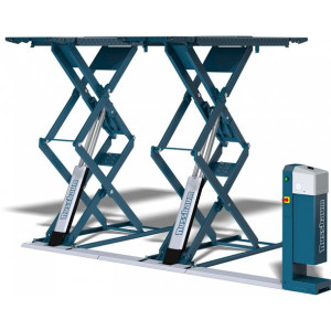 Podnośnik nożycowy NUSSBAUM Jumbo Lift 3500 NT HF AG na posadzce CE-stop