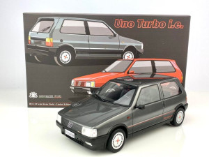 Fiat Uno Turbo Met.Grey Laudoracing 1:18