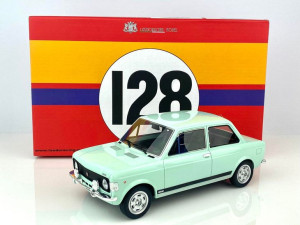 Fiat 128 Rally 1300 1971 Blue Laudoracing 1:18