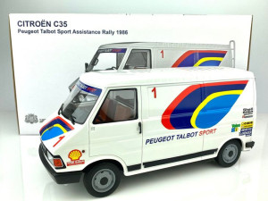 Citroen C35 Assistenza Peugeot Talbot Sport 1986 Laudoracing 1:18