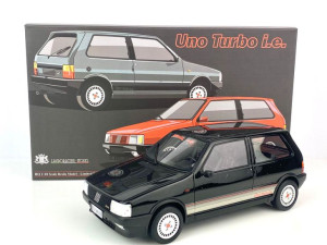 Fiat Uno Turbo i.e. 1987 Black Laudoracing 1:18