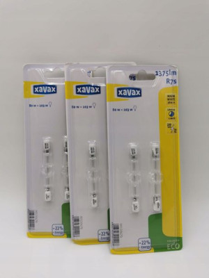 ŻARÓWKA żarniki HALOGENOWE 230V/80W/R7S:2szt/BL