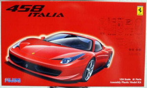Ferrari 458 Italia 2009 Fujimi 1:24