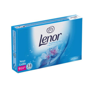 Lenor Aprilfrisch Chusteczki do Prania Suszenia 34 Szt.
