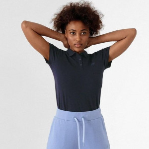 Koszulka polo 4F NOSH4-TSD355 31S - GRANATOWY; XL