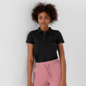 Koszulka polo 4F NOSH4-TSD355 31S - CZARNY; XL