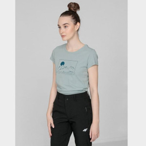 T-shirt 4f H4l22-tsd065 47s - Zielony; L