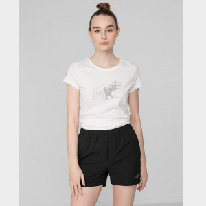 T-shirt 4f H4l22-tsd067 11s - Biały; L