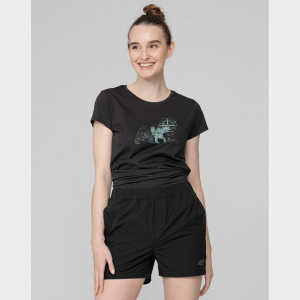 T-shirt 4f H4l22-tsd067 22s - Grafitowy; Xs
