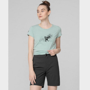 T-shirt 4f H4l22-tsd067 47s - Zielony; M