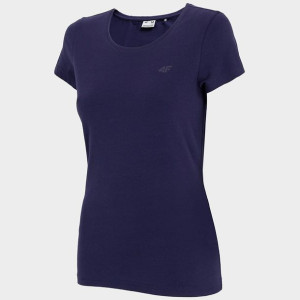 T-shirt 4f H4l22-tsd350 30s - Granatowy; Xs