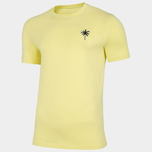 T-shirt 4f H4l22-tsm041 73s - Żółty; Xxl