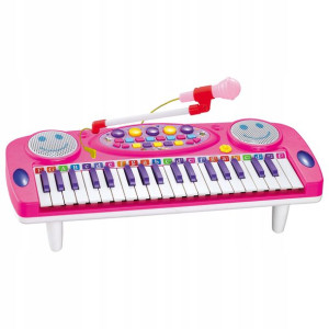 PIANINO ORGANY Duże MIKROFON Nagrywanie KEYBOARD