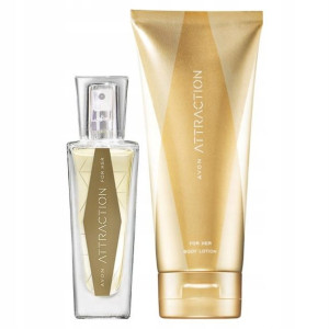 *avon* Woda Attraction Dla Niej 30 Ml + Balsam