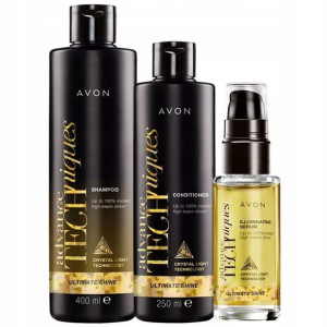 *avon* Zestaw Do Włosów Ultimate Shine 3 Sztuki