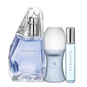 *avon* Zestaw Perceive 3 Sztuki Woda Kulka Roletka