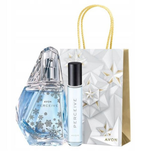*avon* Zestaw Perceive Woda Perfumetka Torebka