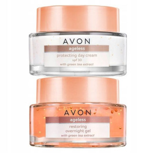 Avon Ageless Zestaw Odmładzający Kremów Dzień Noc
