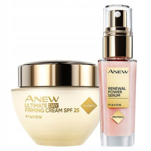 Avon Anew Serum Z Protinolem + Krem Ultimate