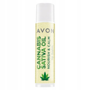 Avon Cannabis Balsam Do Ust Z Olejkiem Konopnym