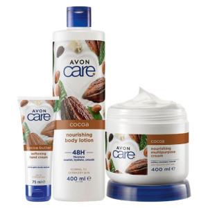 Avon Care Zestaw Do Ciała Kakao 3 Sztuki Nowość