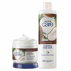 Avon Care Zestaw Do Ciała Kokos Balsam + Krem 400