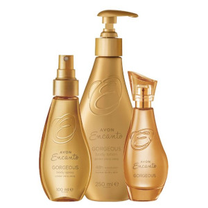 Avon Encanto Gorgeous Zestaw 3 Kosmetyków
