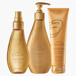 Avon Encanto Gorgeous Zestaw 3 Kosmetyków