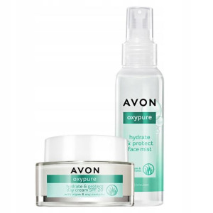 Avon Oxypure Mgiełka Antyoksydacyjna + Krem