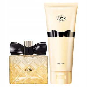 Avon Woda Perfumowana Luck 50 Ml Z Balsamem 150