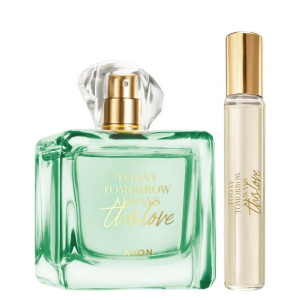 Avon Woda Tta This Love 100 Ml Edp + Perfumetka