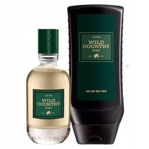 Avon Woda Wild Country Spirit Dla Niego + Żel