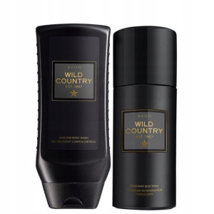Avon Woda Wild Country Zestaw Dezodorant + Żel