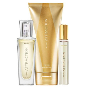 Avon Zestaw Attraction Dla Niej 30 Ml 3 Sztuki