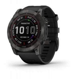 Smartwatch Sportowy GARMIN FENIX 7X Carbon Gray