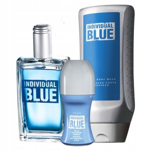 Avon Zestaw Individual Blue 3 Sztuki Walentynki