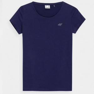 T-shirt 4f H4z22-tsd350 30s - Granatowy; S