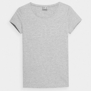 T-shirt 4f H4z22-tsd353 27m - Szary; M