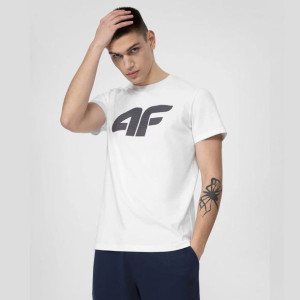 T-shirt 4f H4z22-tsm353 10s - Biały; Xl