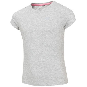 T-shirt 4f Hjz20-jtsd001 25m - Szary; 134 Cm