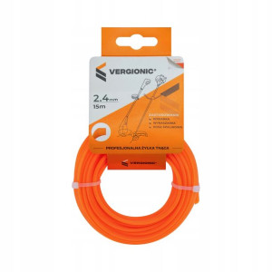 Żyłka tnąca 2,4 mm x 15 m kwadratowa