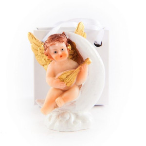 Aniołek Muzyk Figurka W Torebce Dekoracja 5,5cm