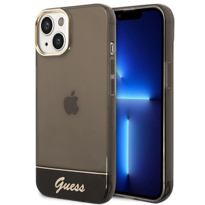 Etui Guess GUHCP14MHGCOK Apple iPhone 14 Plus czarny/black hardcase Translu