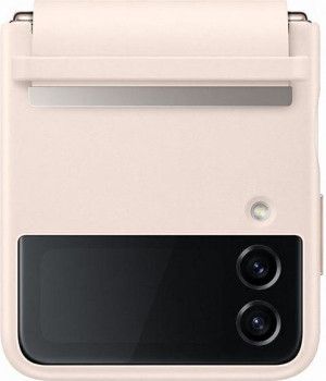Etui Samsung Galaxy Z Flip 4 EF-VF721LPEGWW brzoskwiniowy/peach Flap Leathe