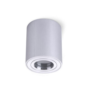 Aquarius Round IP44 lampa sufitowa srebrna do łazienki
