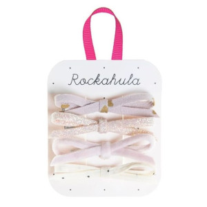 Rockahula Kids - 4 spinki do włosów Moonlight Skinny Bow