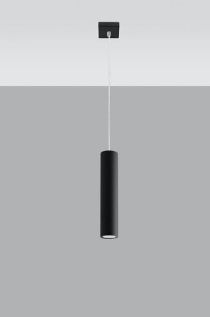 Lagos lampa wisząca 1-punktowa czarna SL.0327 Sollux