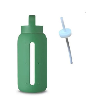 Zestaw Muuki Szklana butelka na wodę 720 ml + słomka i szczoteczka - Suprem