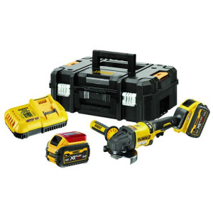 Szlifierka kątowa FlexVolt 125 mm, 54V Li-Ion,2x6,0 Ah,TSTAK, DCG418T2-QW
