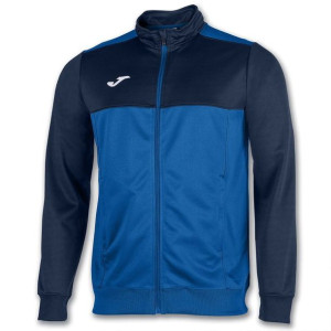 Bluza Joma Jacket Winner 101008.703 - NIEBIESKI; 164 CM
